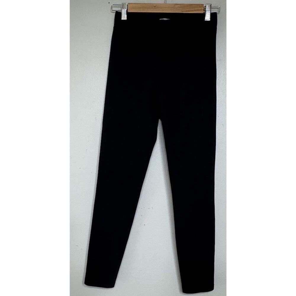VINCE Women's Pants Size Small Stretch Leggings Black High-waisted Pull-On